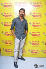 Dhanush at Radio Mirchi For Anekudu Movie Promotions